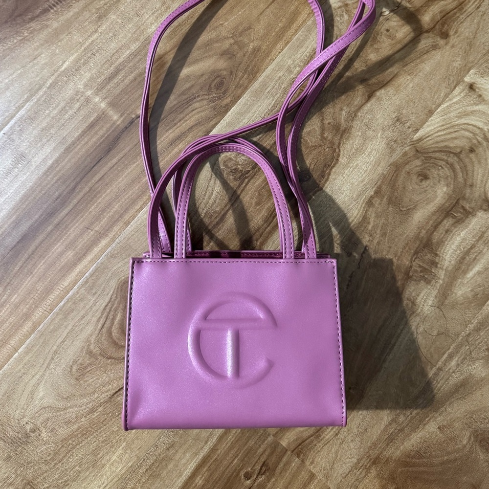 Telfar Small Shopping Bag in Corned Beef